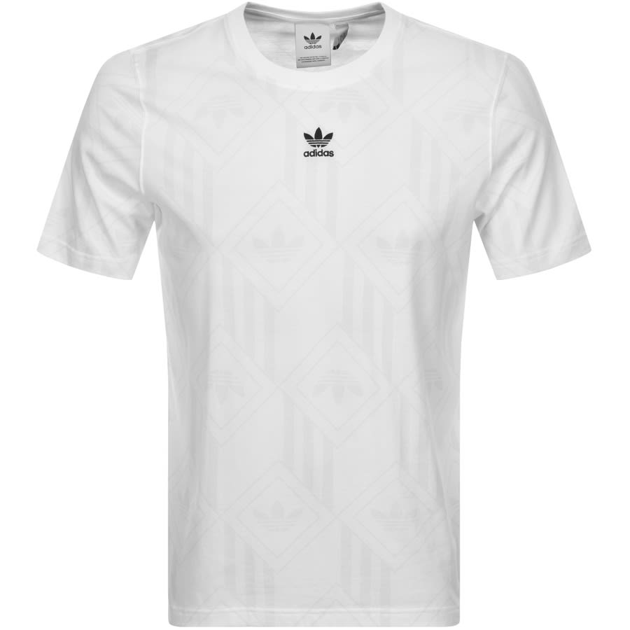Alternative Image for Productadidas Originals Monogram T Shirt White1
